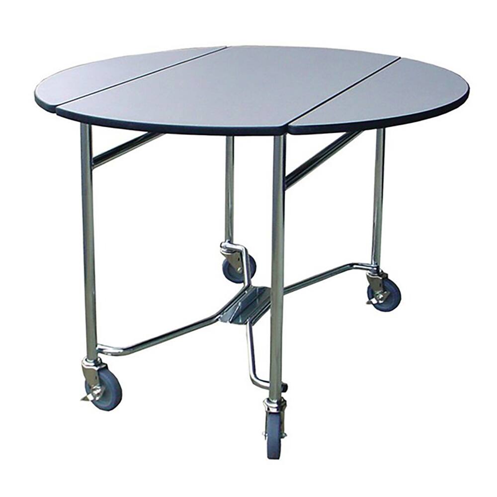 40" Wide x 30" High x 40" Deep, Mobile Room Service Table