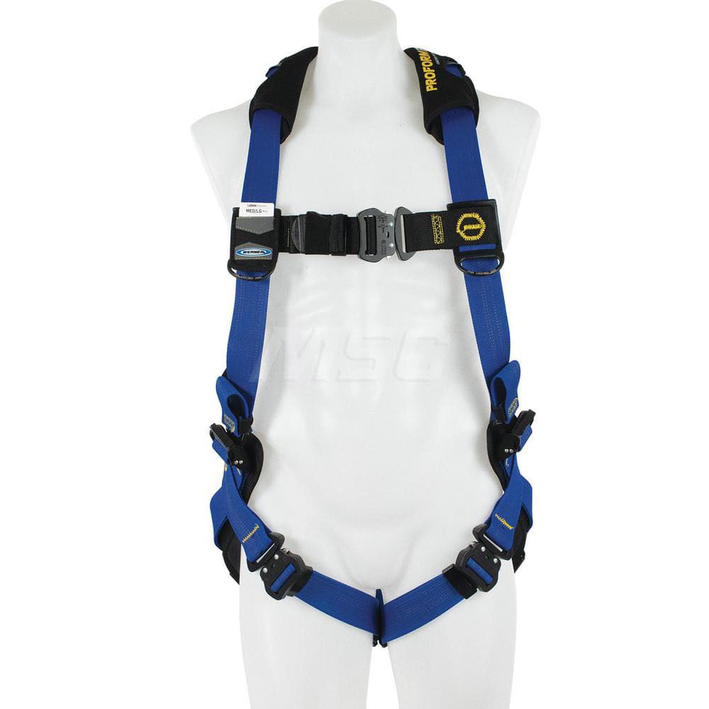 Werner - Fall Protection Harnesses: 400 Lb, Single D-Ring Style, Size X ...