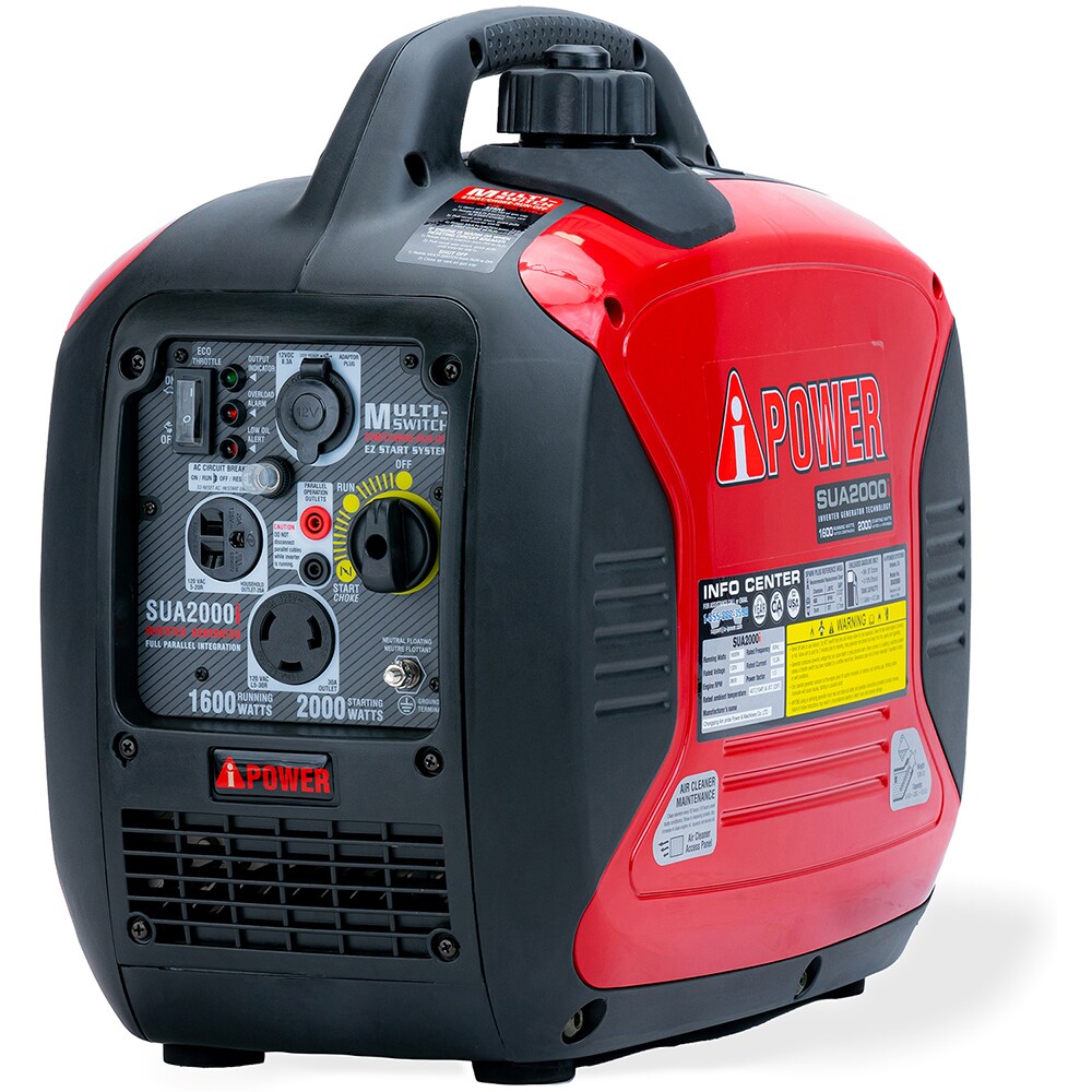 Portable Power Generator: Gasoline, Manual