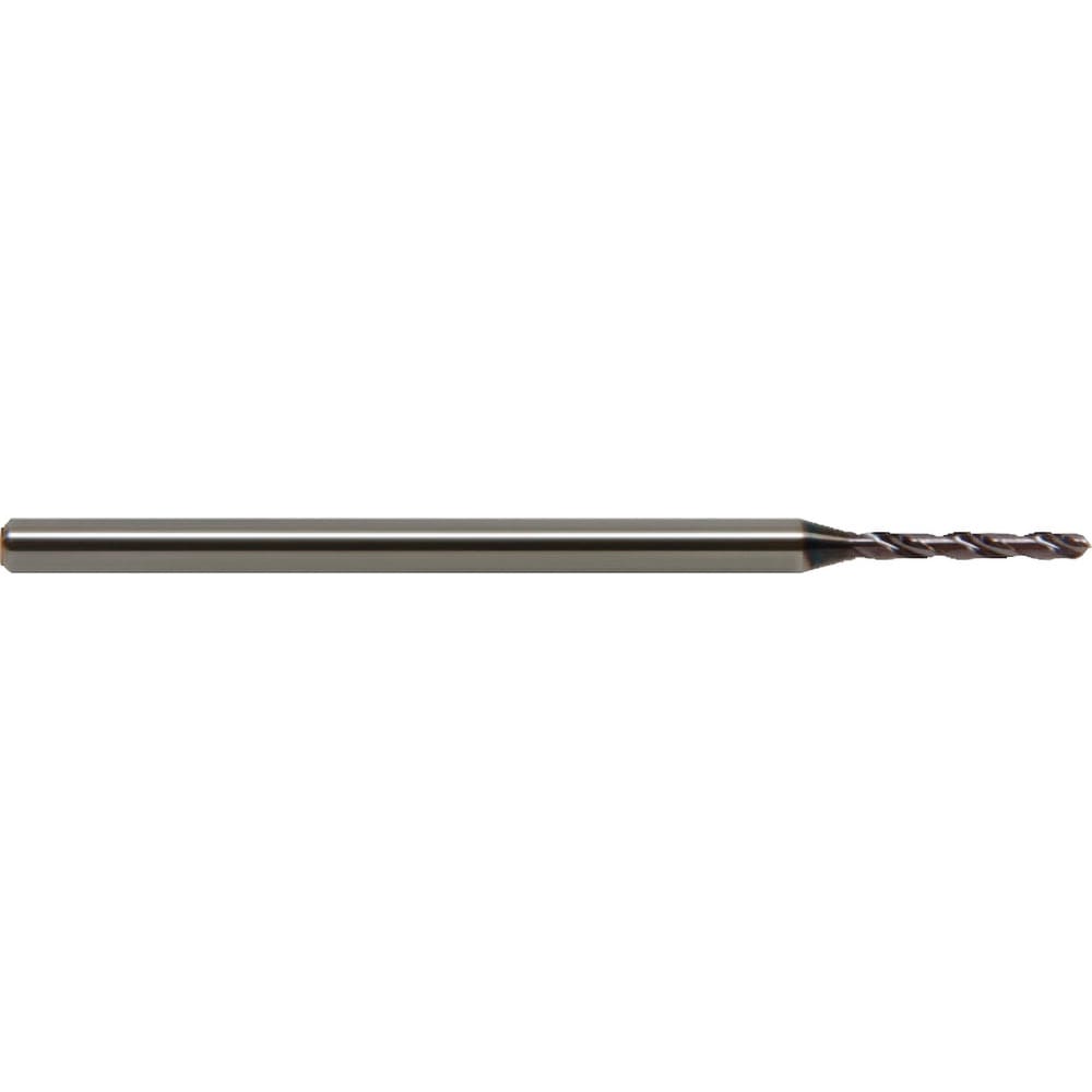 Micro Drill Bit: 2.05 mm Dia, (0.0807"), 140 deg, Solid Carbide