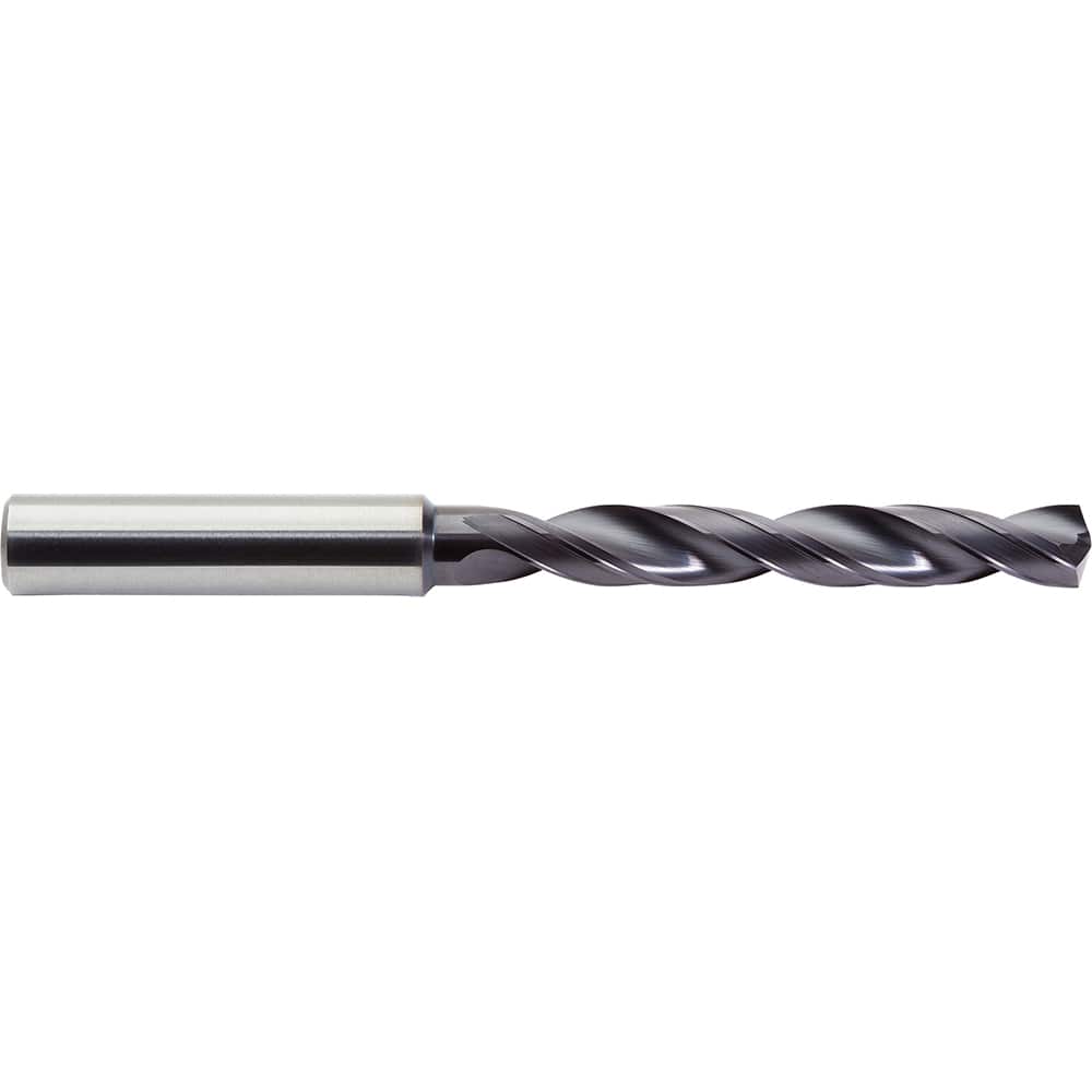 M.A. Ford | Cyclone Jobber Length Drill Bit: 9/16 Dia, 142 ° , Solid Carbide - ALtima Plus Coated, 5.24