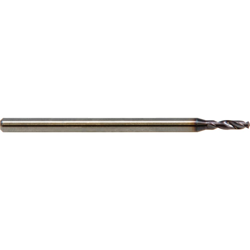 Micro Drill Bit: 2.65 mm Dia, (0.1043"), 143 deg, Solid Carbide
