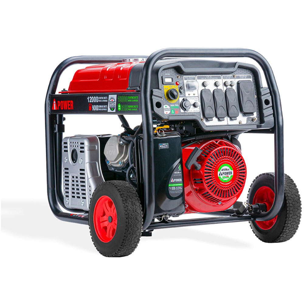Portable Power Generator: Gasoline & Propane, Electric & Manual