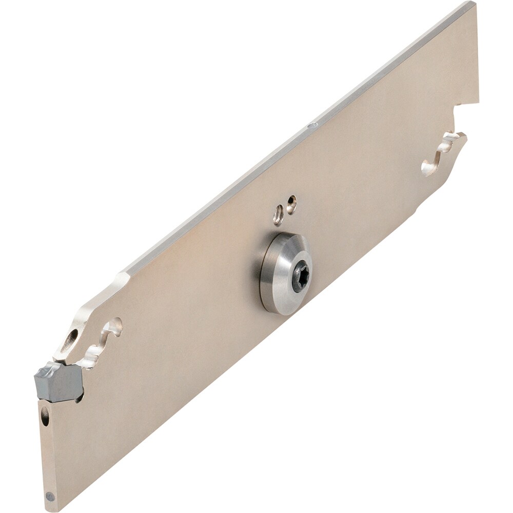 Indexable Cut-Off Blades; End Type: Double ; Cutting Direction: Neutral ; Blade Height (mm): 26.00 ; Blade Width (mm): 2.60 ; Blade Overall Length (mm): 110.00 ; Maximum Workpiece Diameter (mm): 50.00