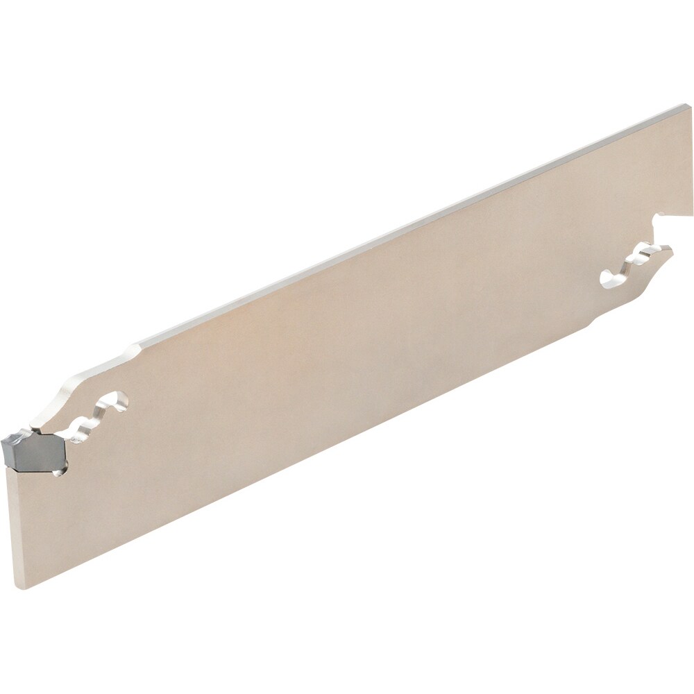 Indexable Cut-Off Blades; End Type: Double ; Cutting Direction: Neutral ; Blade Height (mm): 26.00 ; Blade Width (mm): 1.80 ; Blade Overall Length (mm): 110.00 ; Maximum Workpiece Diameter (mm): 50.00