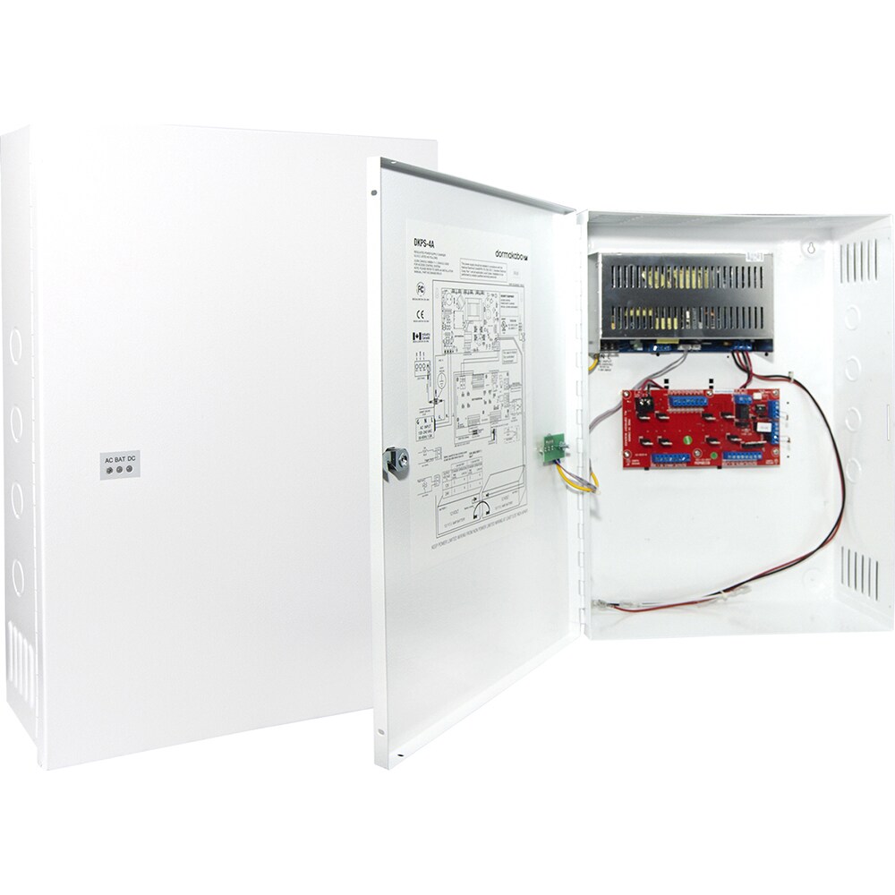 Power Supplies; Mounting Type: Wall Mount ; Output Wattage: 480 ; Maximum Input Voltage: 220 VAC ; Minimum Input Voltage: 110 VAC ; Number of Outputs: 8 ; Output Voltage: 12/24 VDC