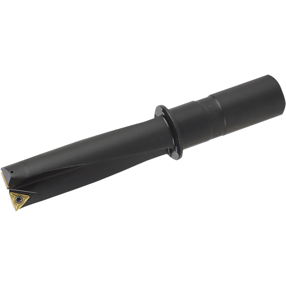 Kyocera Indexable Insert Drill SDR0594, 19/32" Max Dia, 3xD, 1/2