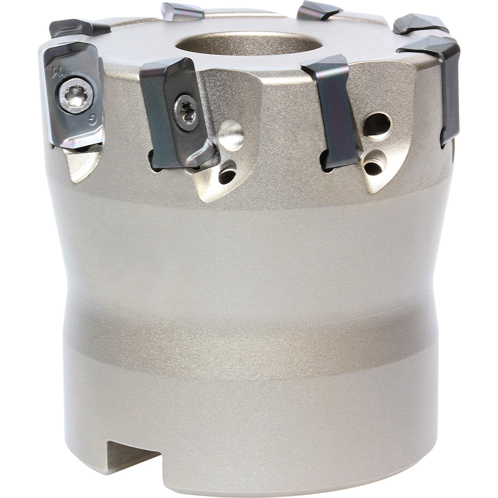 Kyocera Indexable HighFeed Face Mill 0.75" Arbor Hole MSC Direct