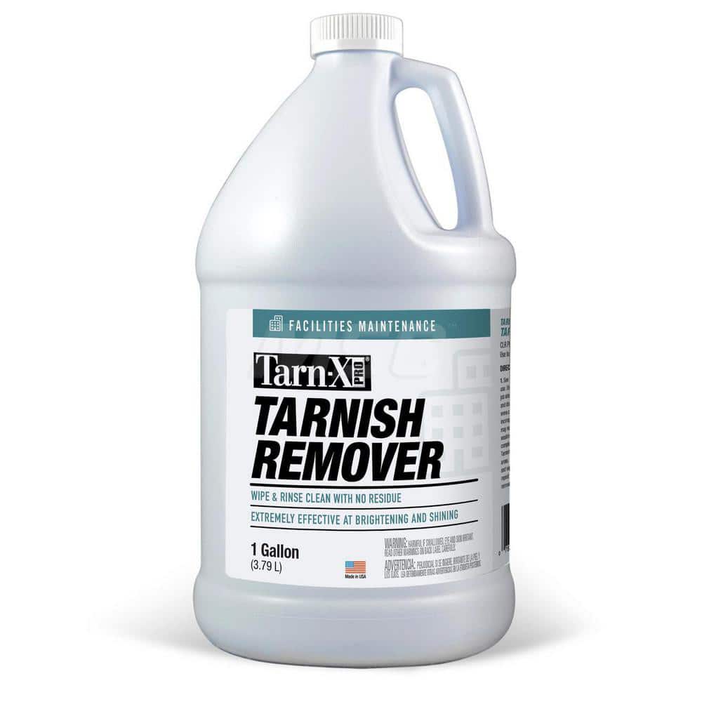 Tarnish Remover: Liquid, 16 fl oz Jug with Handle, Acidic Scent