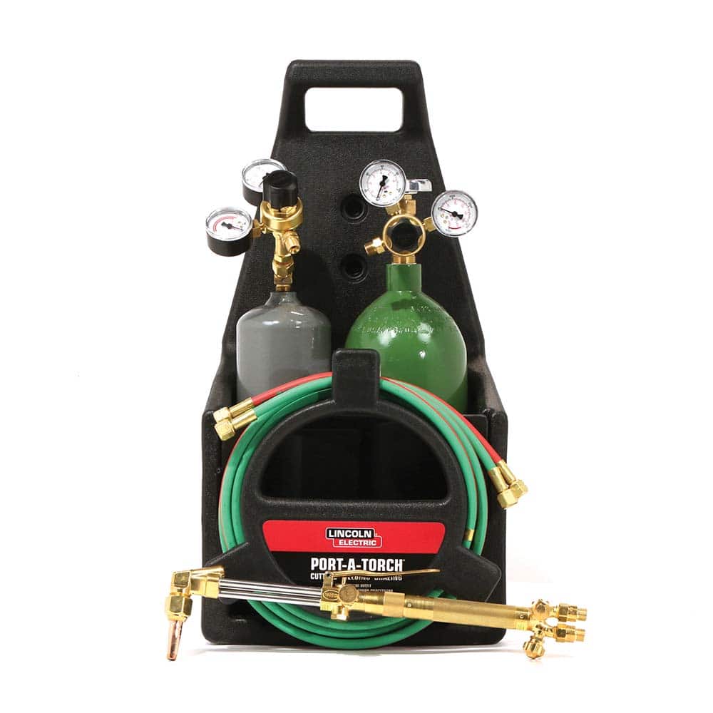 Lincoln Electric KH990 Oxygen/Acetylene Torch Kits; Type: Torch Kit ; Maximum Cutting: 1 (Inch); Welding Capacity: 1/16 (Inch) 