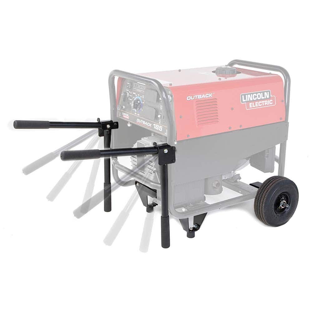 Lincoln Electric K2722-1 Welding Carts; Width (Inch): 8.5 ; Depth (Inch): 24.5 ; Height (Inch): 20.5 