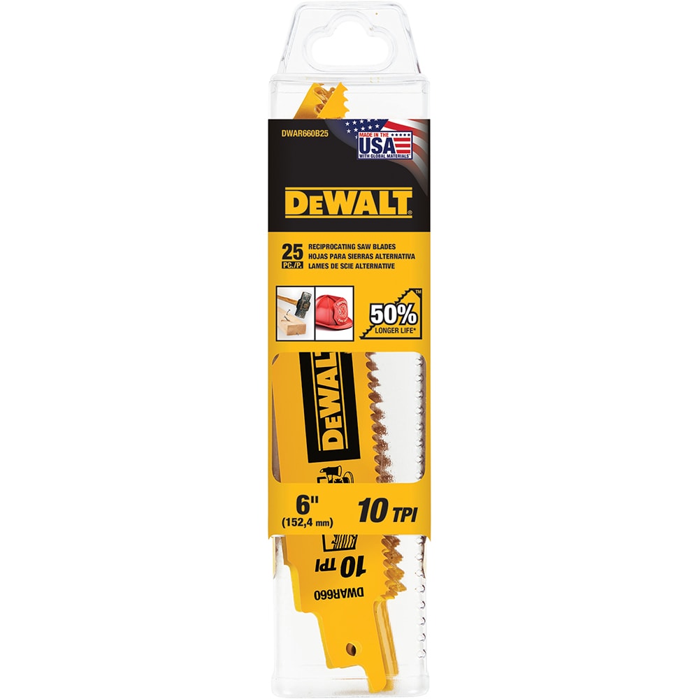 DeWALT Reciprocating Saw Blade Bi Metal 28526531 MSC