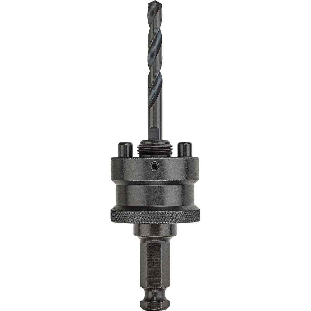 DeWALT Hole Saw Arbor: Hex Shank, No Pilot - 12.7 mm Min Chuck, Standard Attachment | 5-Pack | Part #DAH9121PBM