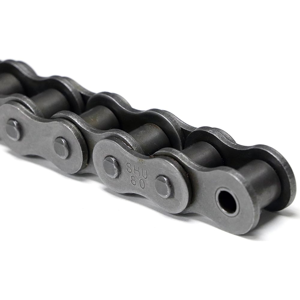 Roller Chain: 3/8" Pitch, 35 Trade, 10' Long