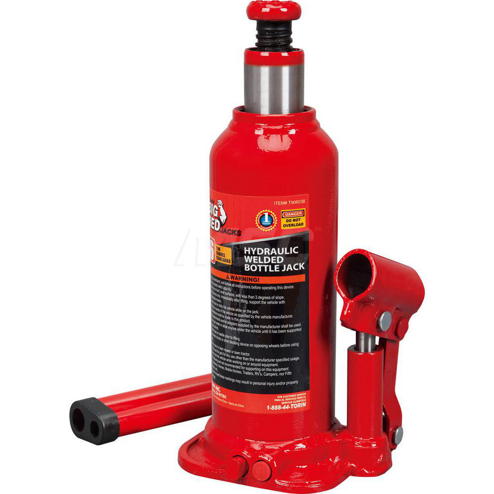 Big Red Manual Bottle, Screw, Ratchet & Hydraulic Jacks; Jack Type