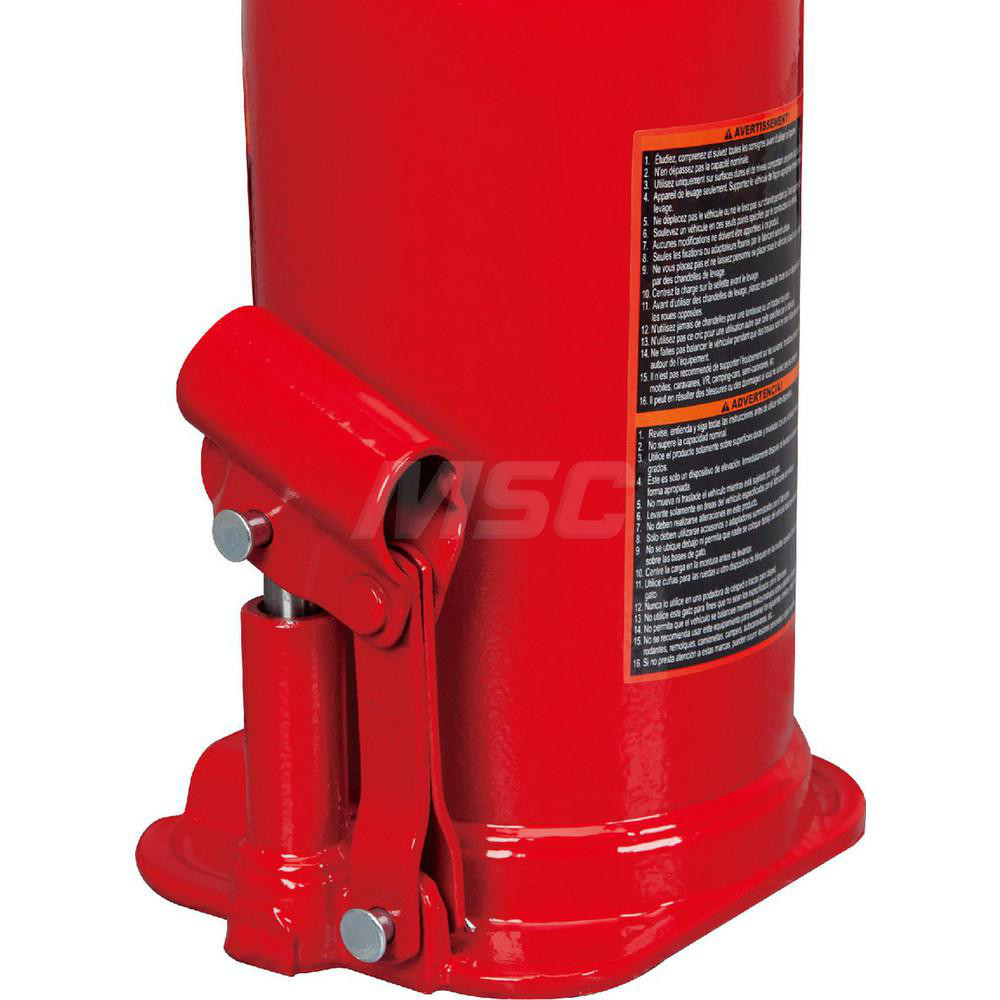 Big Red Manual Bottle, Screw, Ratchet & Hydraulic Jacks; Jack Type