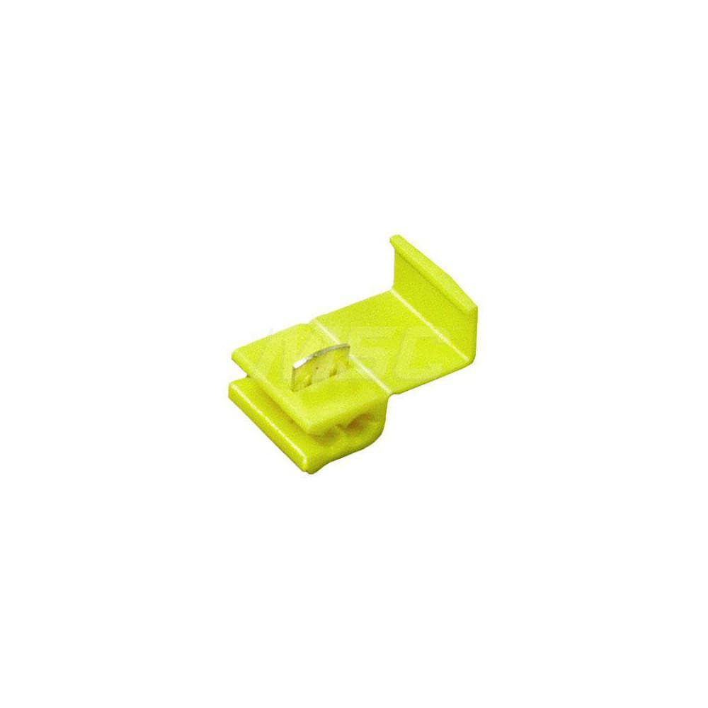 Quick Splice Connectors; Terminal Type: Tap; Run ; Compatible Wire Size (sq mm): 10AWG (mm); Minimum Compatible Wire Size: 12 ; Number of Wire Entries: 4 ; Color: Yellow ; Termination Method: IDC