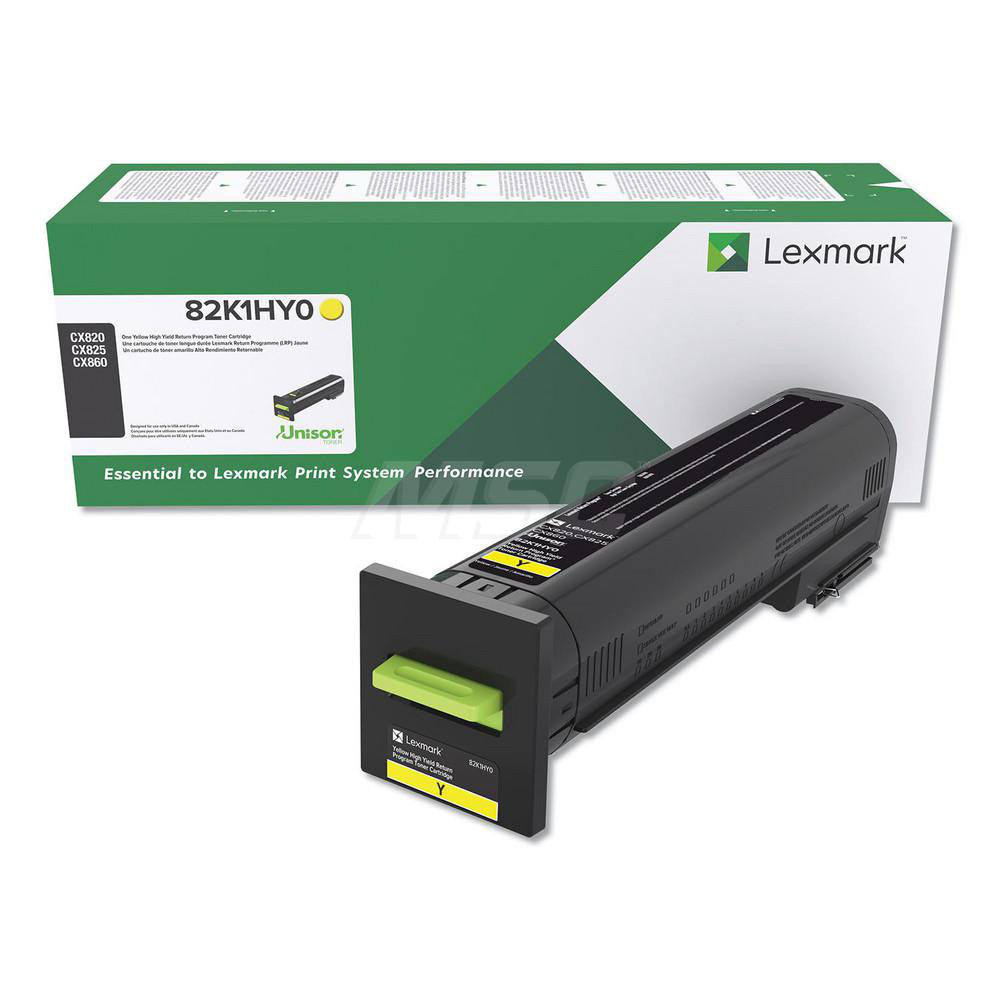 Lexmark Office Machine Supplies & Accessories; Office Machine/Equipment Accessory Type: Toner Cartridge ; For Use With: Lexmark CX860de; CX825dtfe