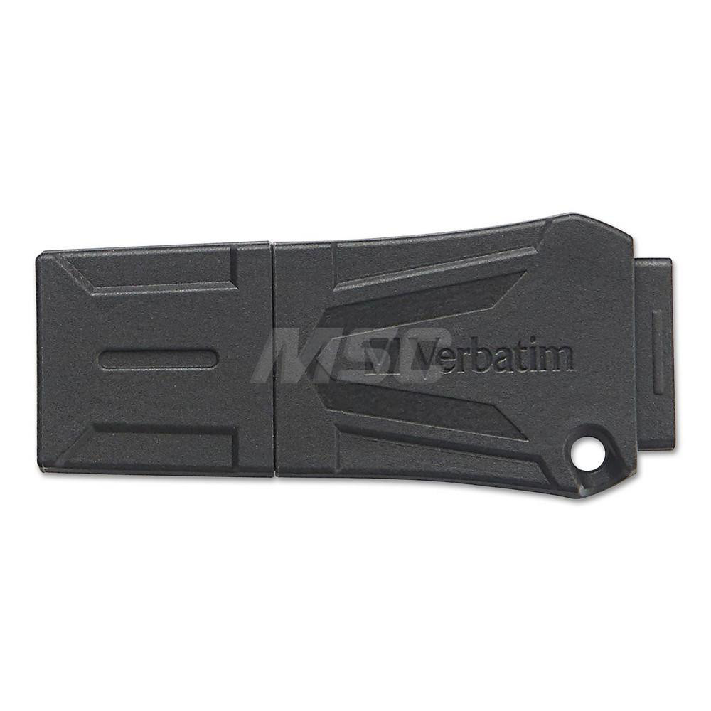 Office Machine Supplies: Flash Drive, Black - Use with Windows