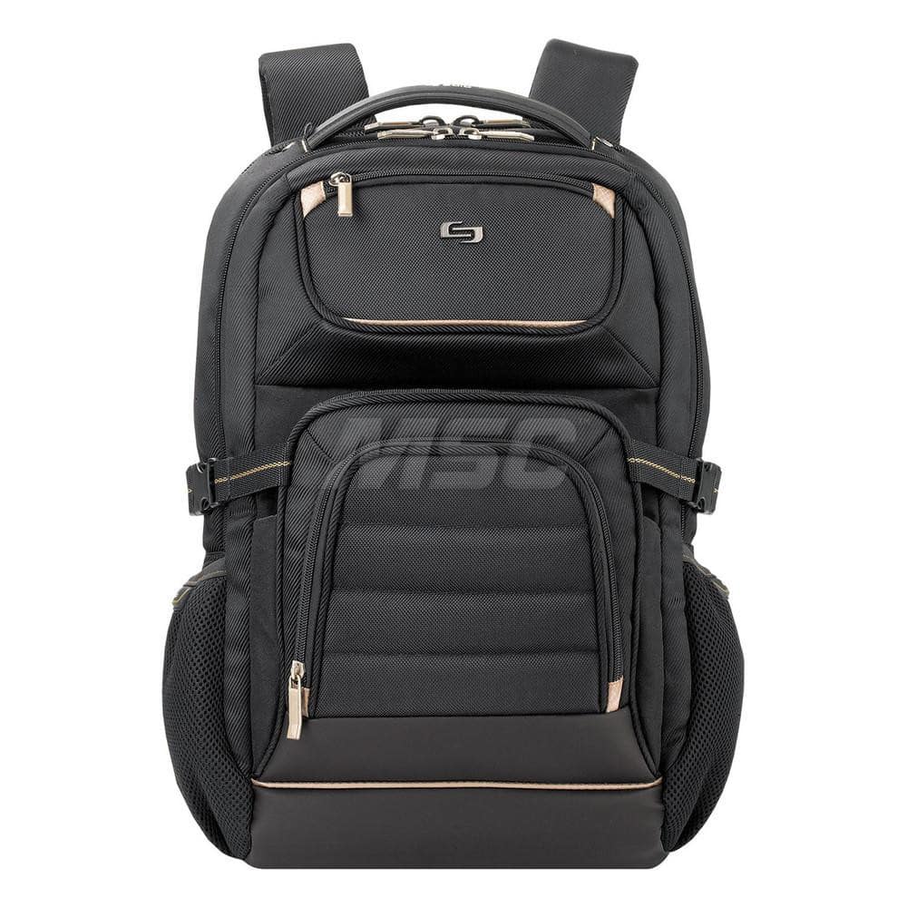 Backpack: 12-1/2" Wide, 5.5" Deep, 19" High