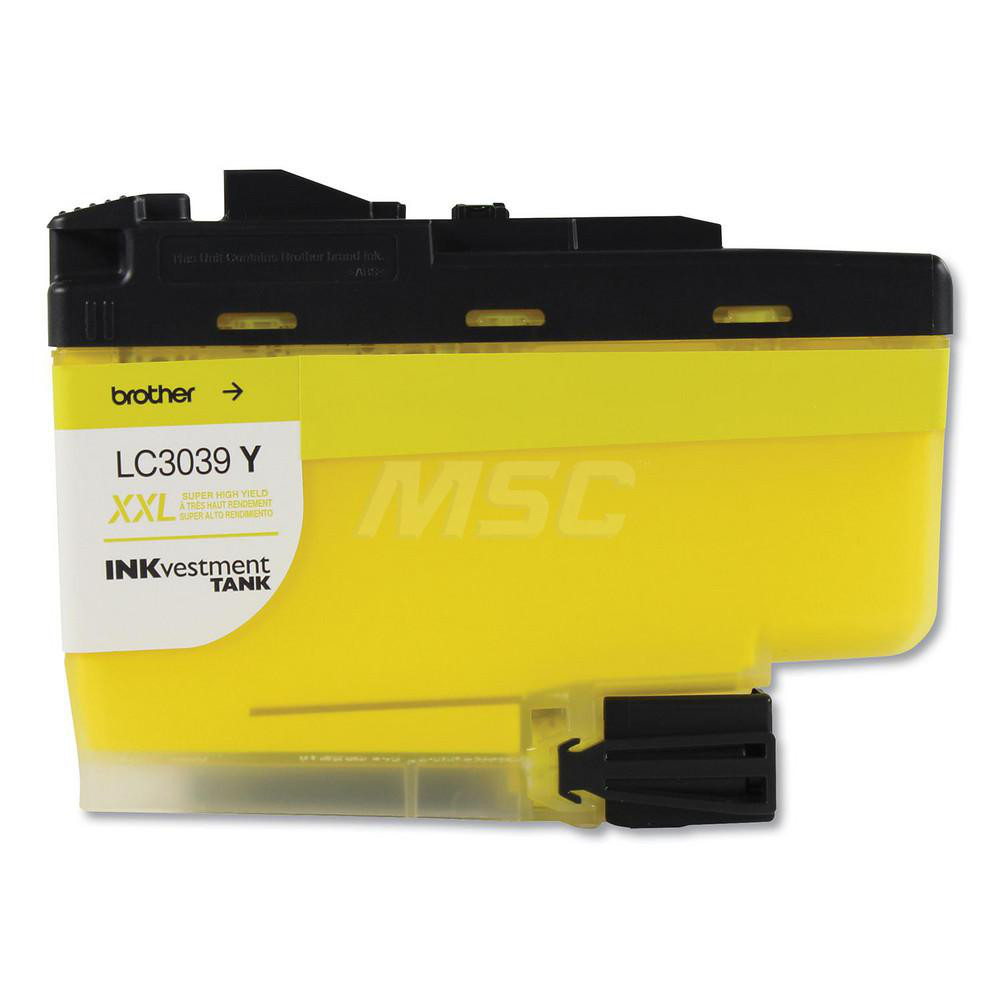 Brother - Office Machine Supplies: Ink Cartridge, Yellow | MSC Direct