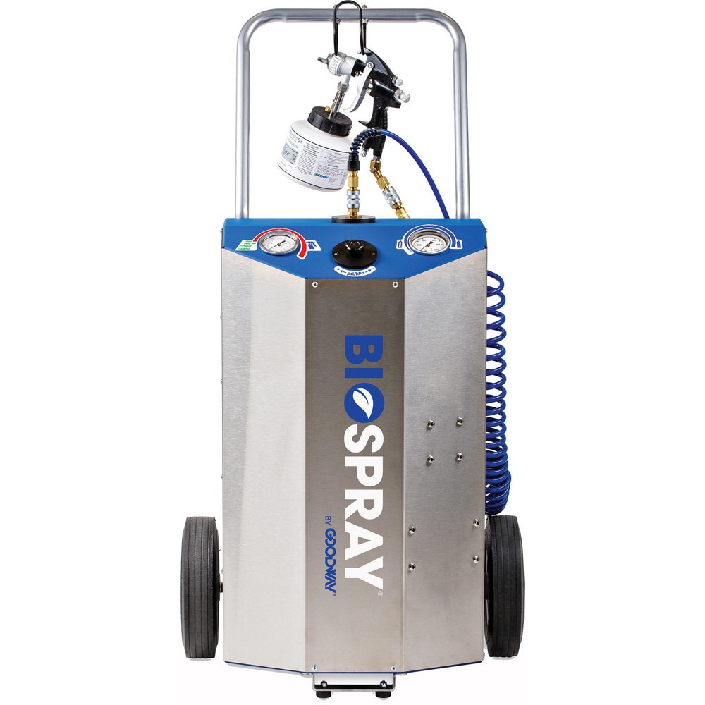 Electrostatic Sanitizing Equipment; Type: Disinfectant Sprayer ; For Use With: BIO-SPRAY-10 ; Material: Metal ; Includes: 10lb Tank; Micro-Droplet Spray Gun; 20' Hose