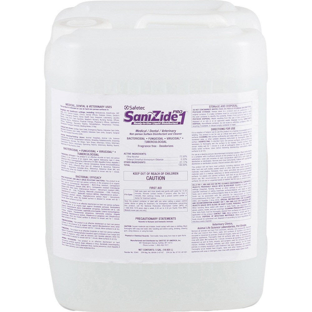 All-Purpose Cleaner: 5 gal Carboy, Disinfectant