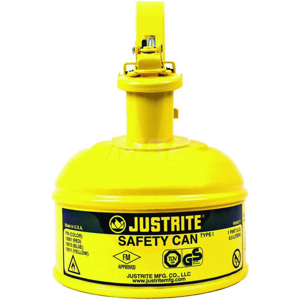 Justrite® Safety Can 1 pint, Steel MSC Industrial Supply Co.