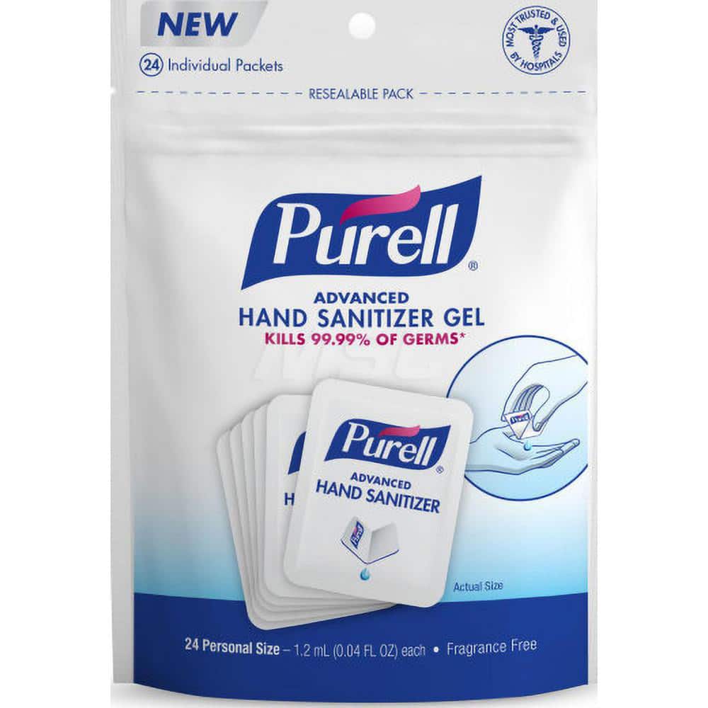 Hand Sanitizer: Gel, 1.2 mL, Packet