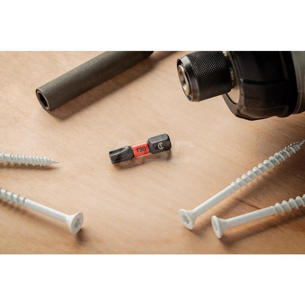 Crescent - Torx Screwdriver Bits; Type: Bit; Torx Size: T30; Overall ...