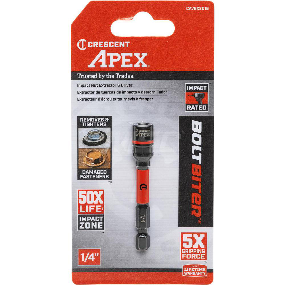 Crescent Bolt & Screw Extractors; Tool Type Bolt Extractor ; Drill