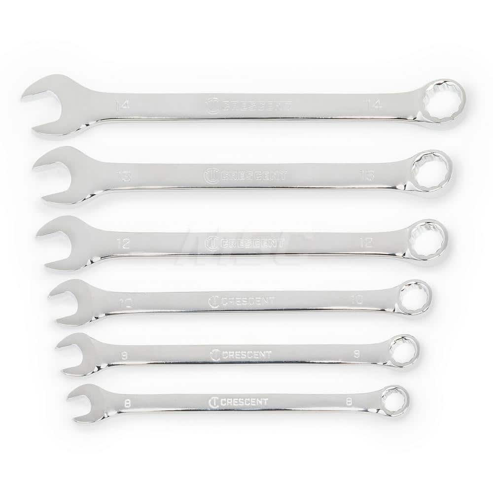 Crescent 6 Pc. 12 Point Metric Combination Wrench Set - CCWS1-05