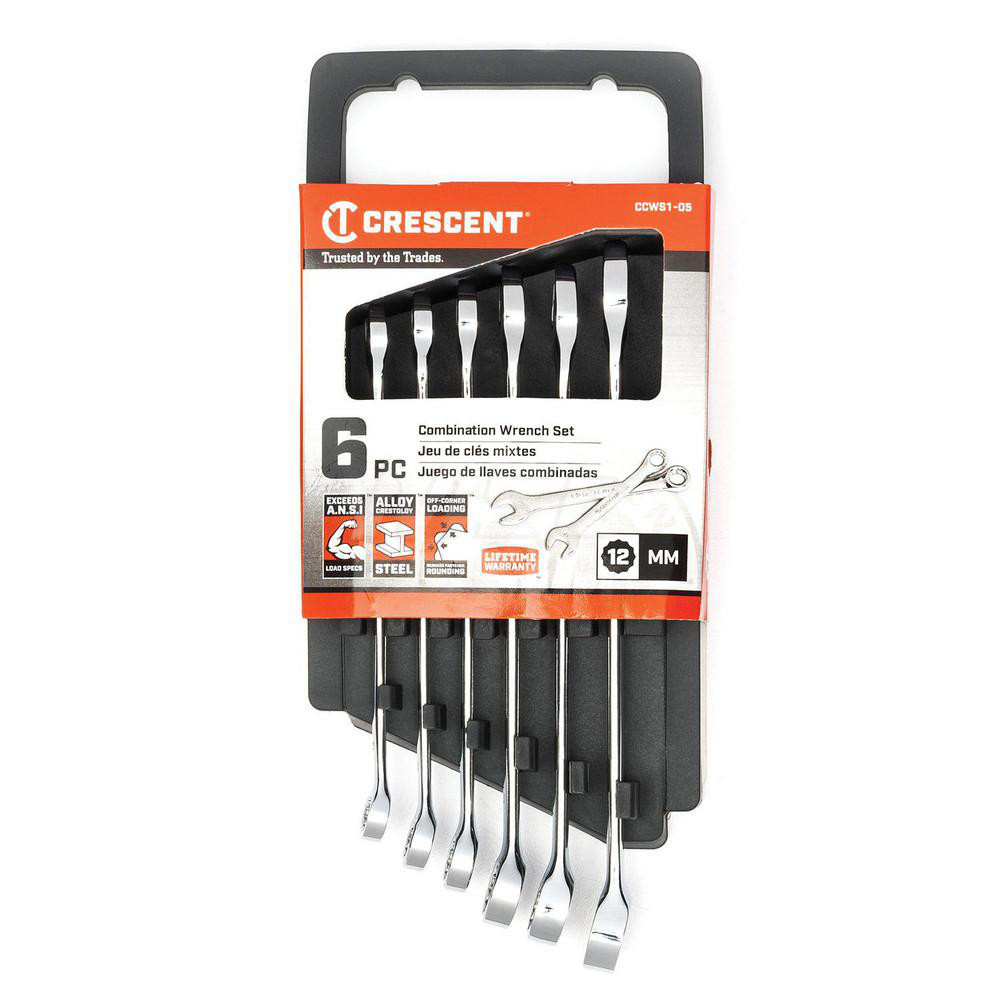 Crescent Combination Wrench Set 6 Pc, 8 mm MSC Industrial Supply Co.