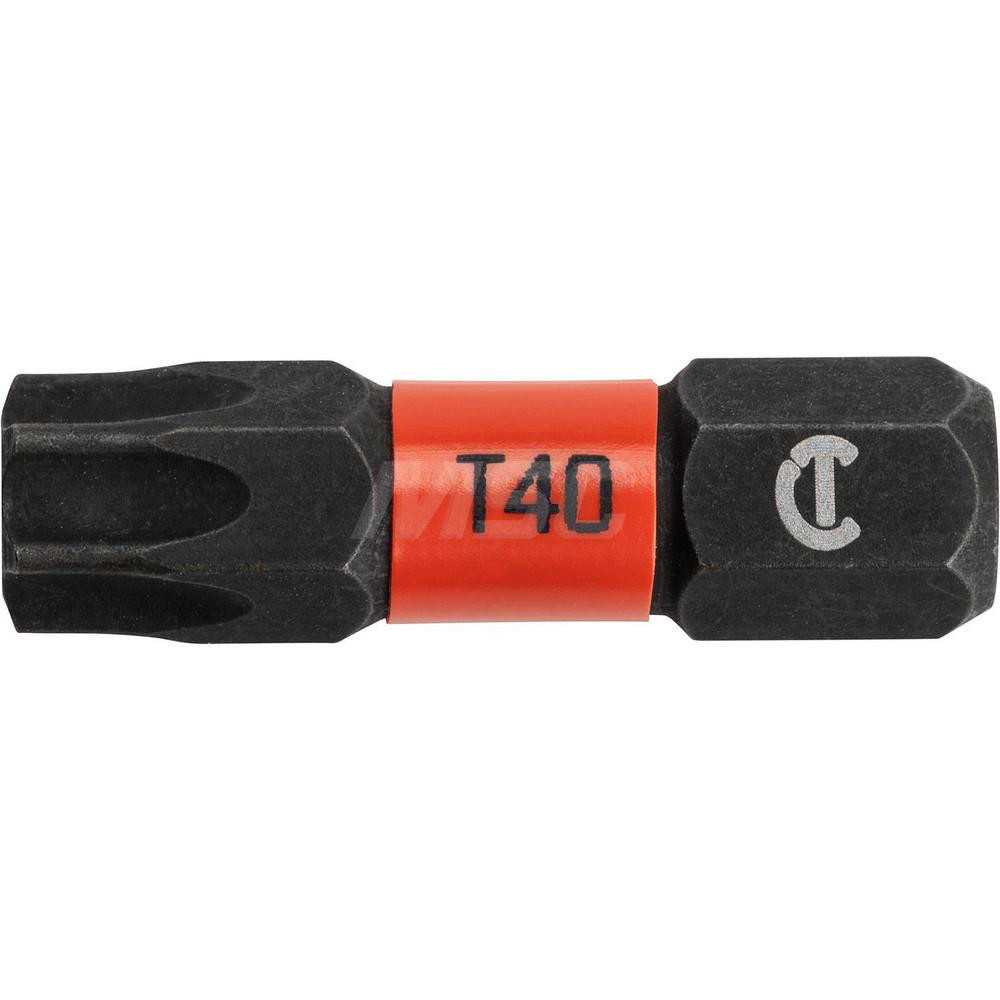 Crescent Torx Screwdriver Bits; Type Bit; Torx Size T40; Overall