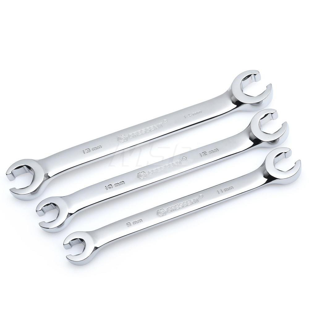Crescent Wrench Sets; Tool Type Flare Nut Wrench ; System of