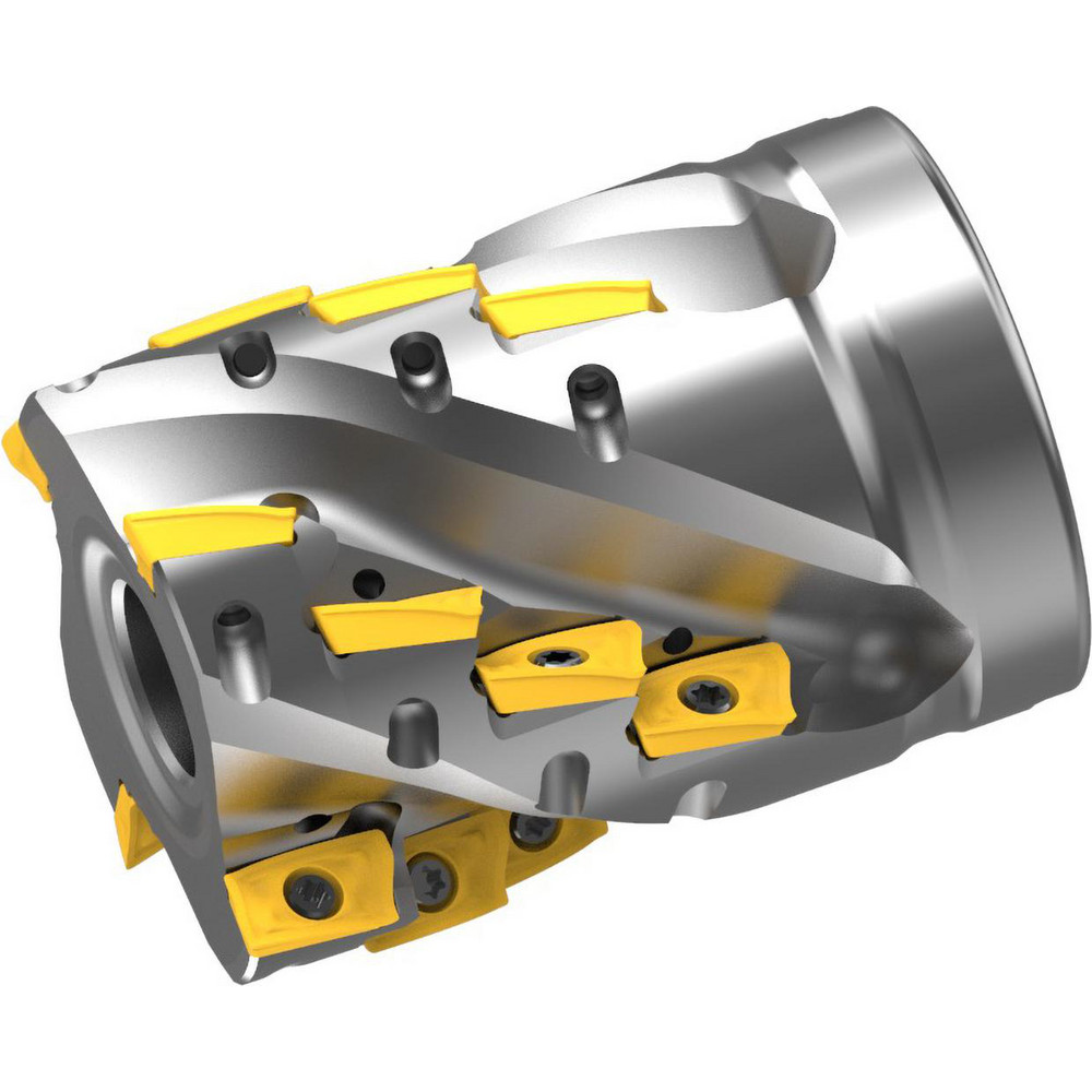 Mitsubishi - Indexable Square-Shoulder Face Mill: APX4KUR2516CA22A, 2-1 ...