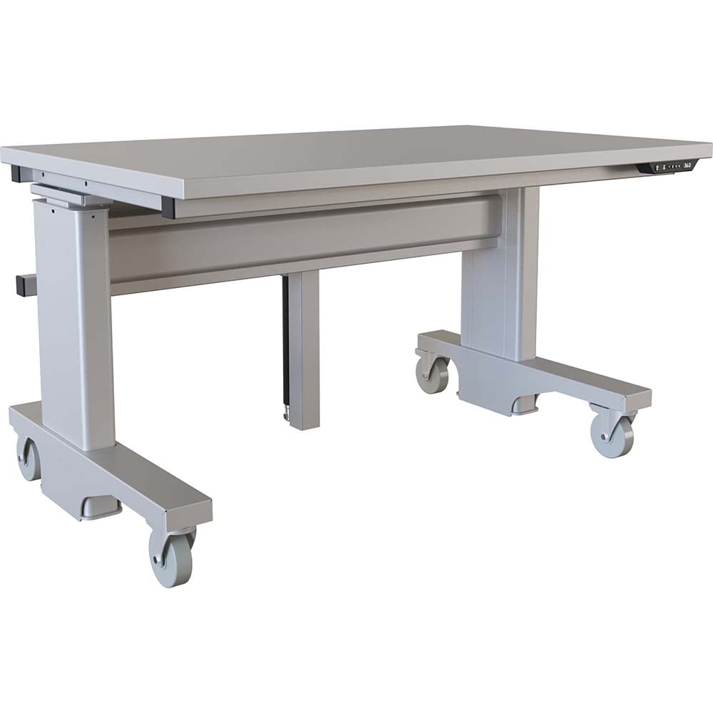 BOSTONtec - Mobile Work Benches; Bench Type: Electric Height Adjustable ...