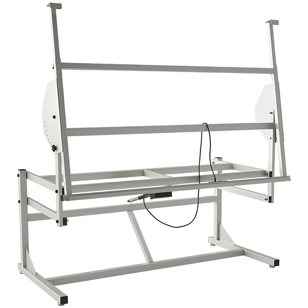 M＆M × WHIZ LIMITED 900 BENCH 6' Adjustable Height Steel Workbench with Solid Wood Work