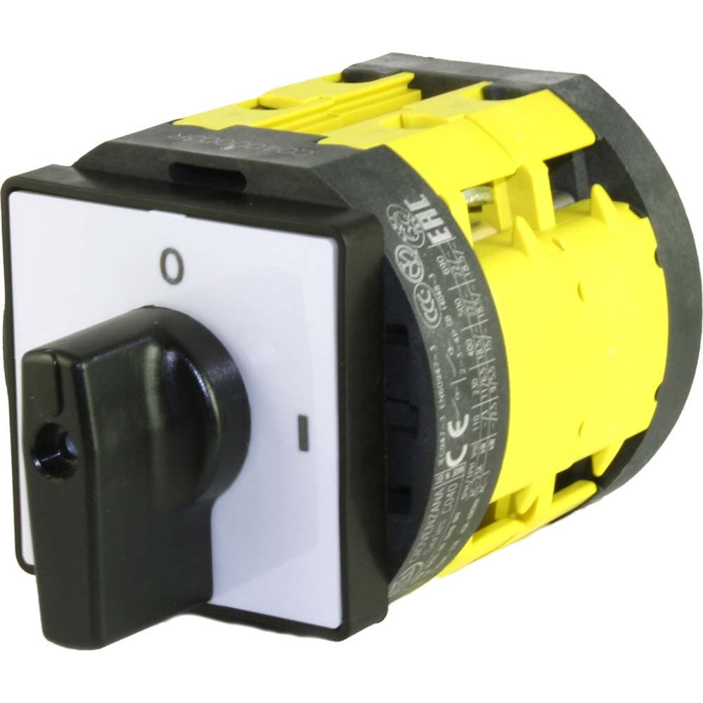 Cam & Disconnect Switch: Open, 40 Amp, 600VAC