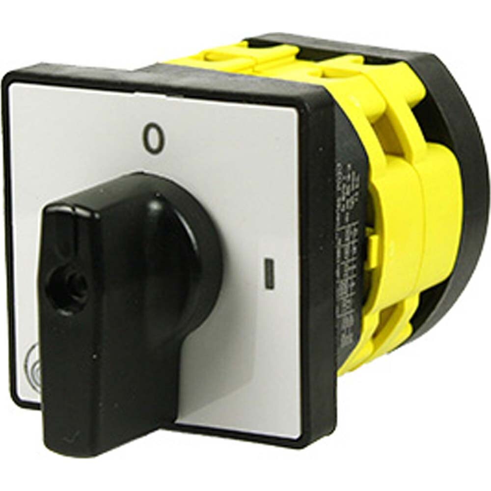 Cam & Disconnect Switch: Open, 20 Amp, 600VAC