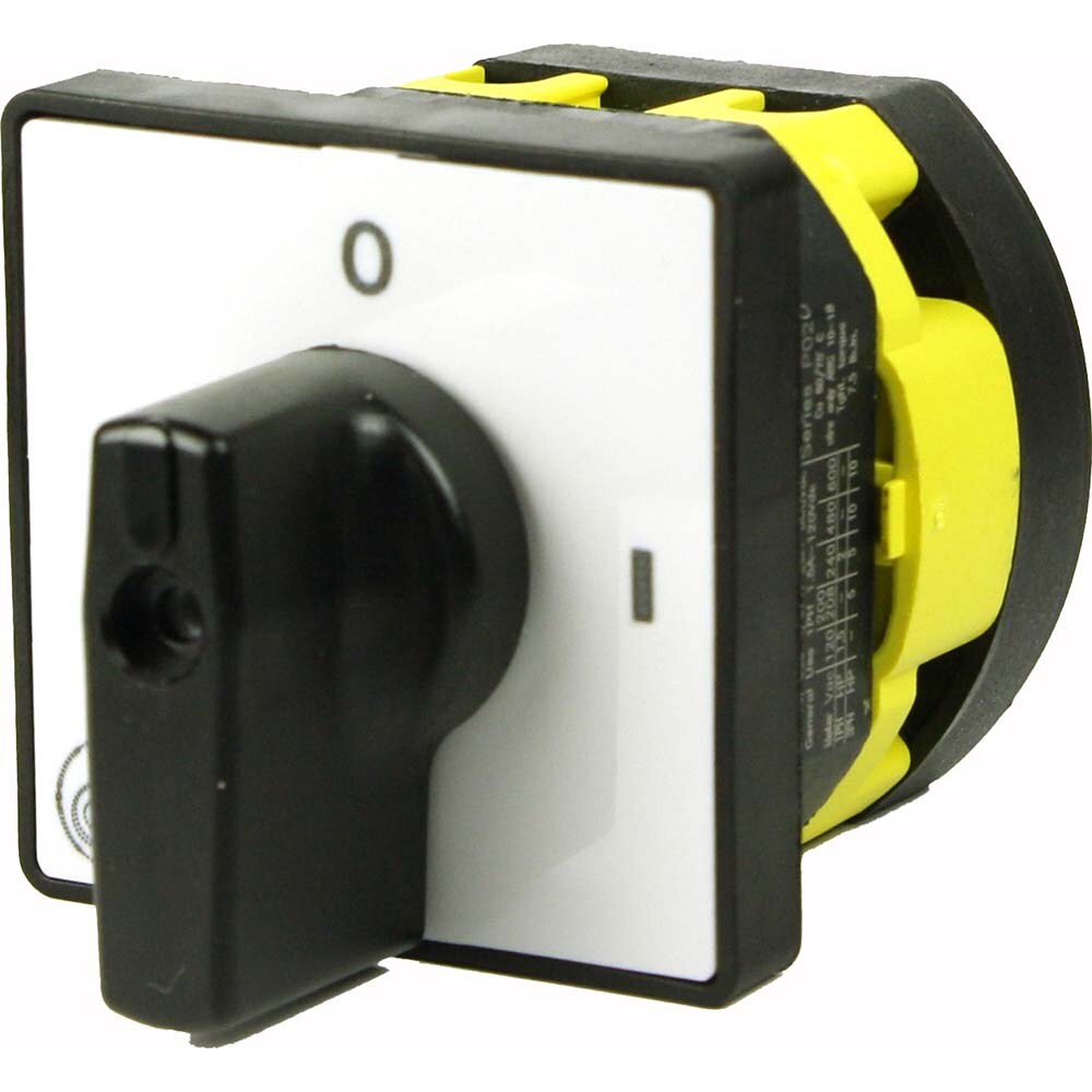 Cam & Disconnect Switch: Open, 20 Amp, 600VAC