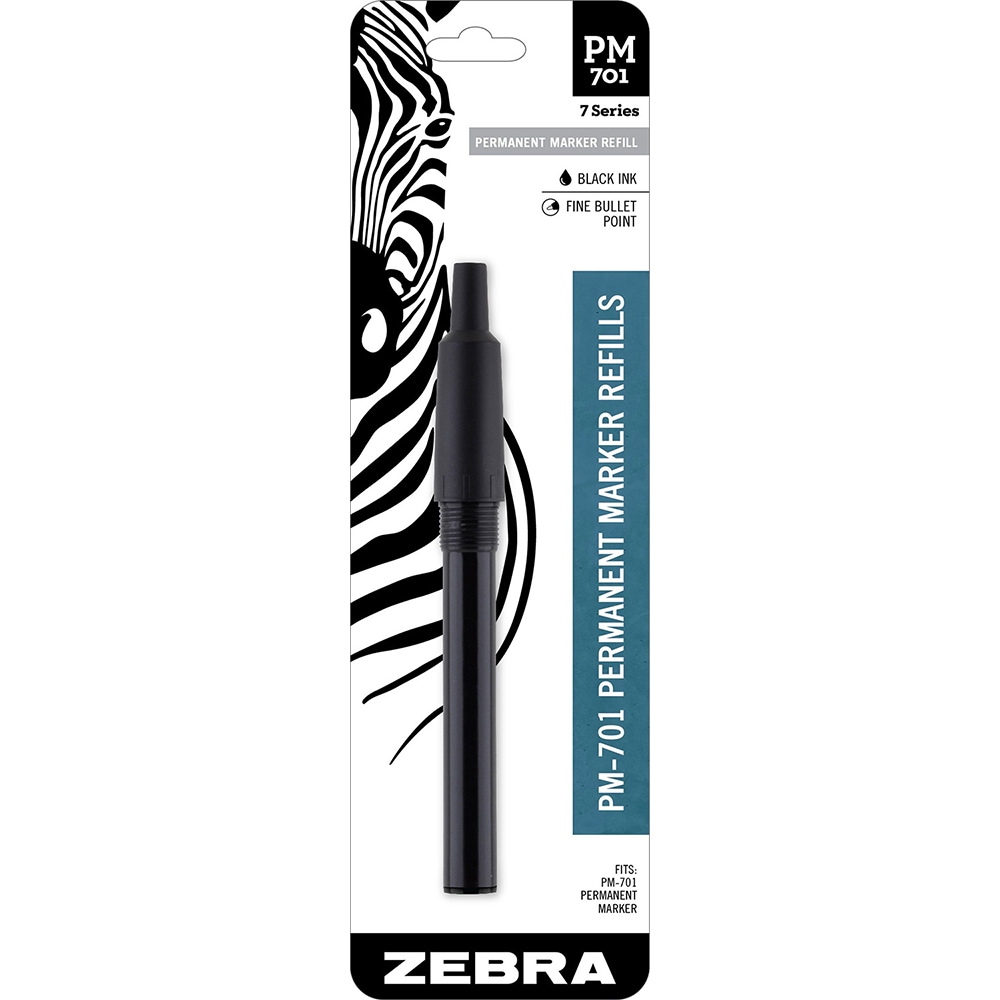 Zebra Pen Permanent Refill Marker Black MSC Industrial Supply Co   2874621 21 