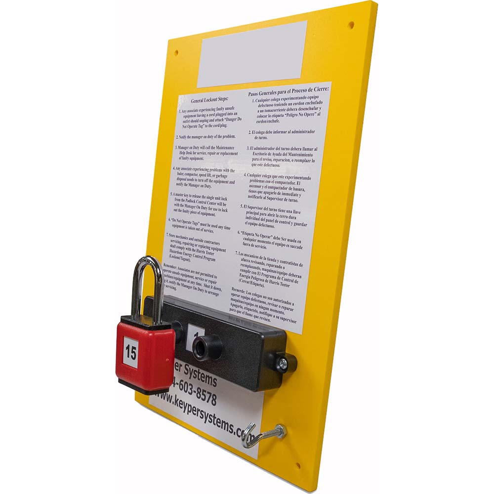 KEYper Systems Lockout Centers & Station Equipped, 1 Max Lock MSC