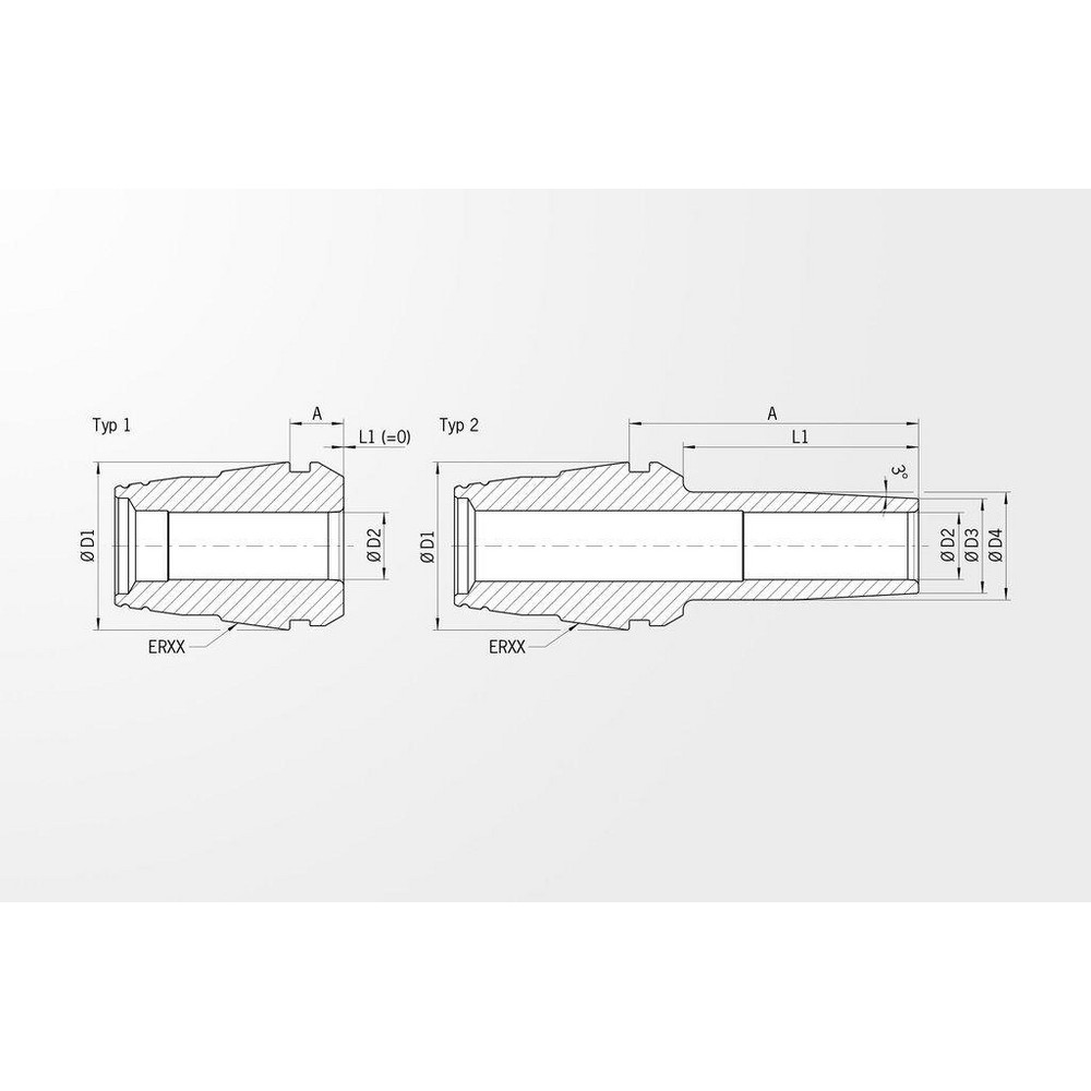 HAIMER Shrink Fit Collet ER32 MSC Direct