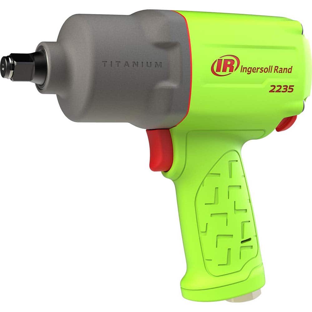 Air Impact Wrench: 1/2" Drive, 8,500 RPM, 900 ft/lb