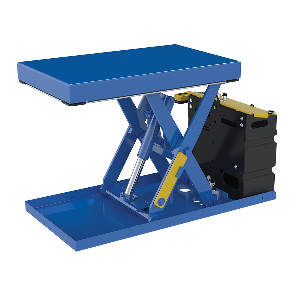 Vestil Mobile Battery Lift Table 500 lb Capacity, 6 to 28" Lift