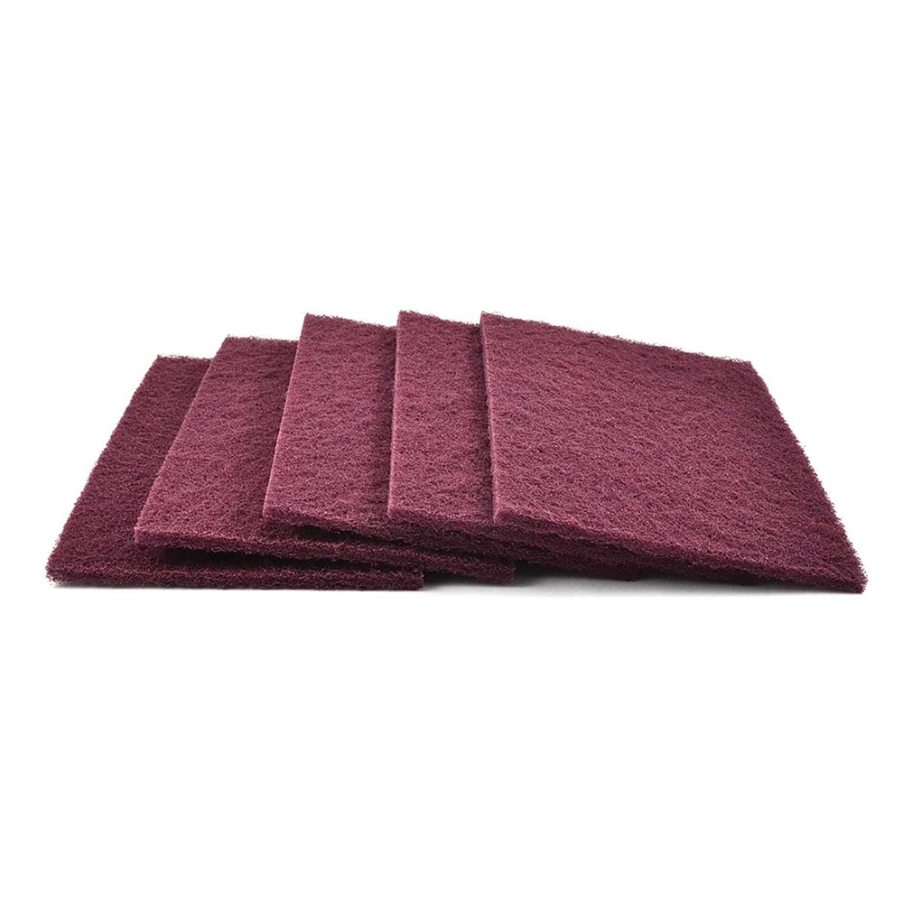 Hand Sanding Pad:  6 x 9", Aluminum Oxide, Very Fine Grade,