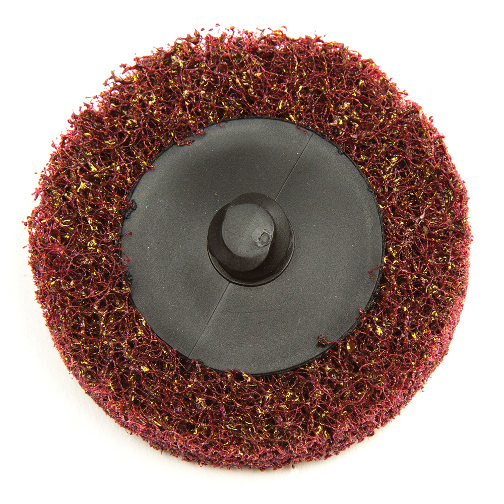 Superior Abrasives QuickChange Disc Type R, 2" Dia, Aluminum Oxide