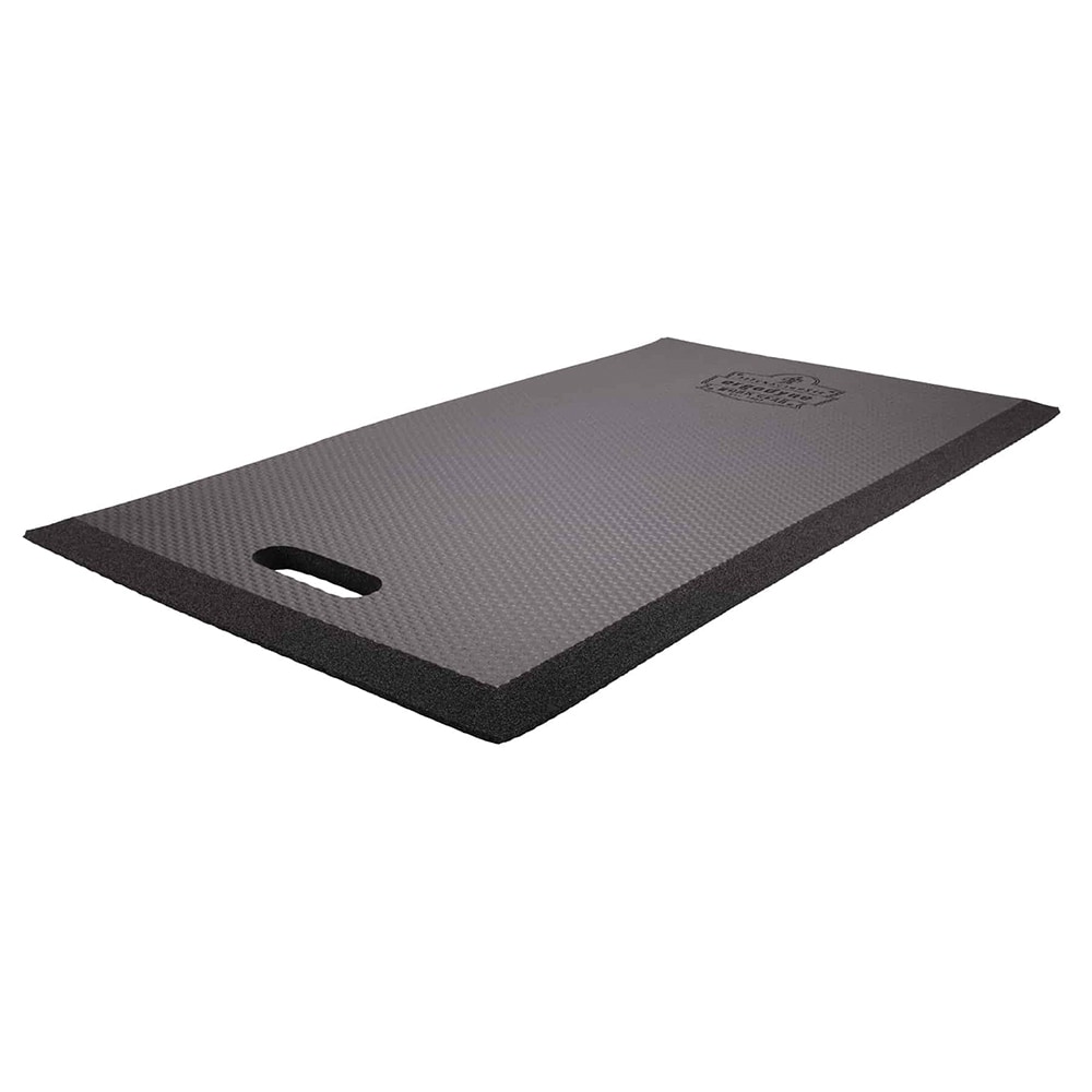 Anti-Fatigue Mat: 28" Length, 1/2" Thick, Nitrile Rubber, Beveled Edge