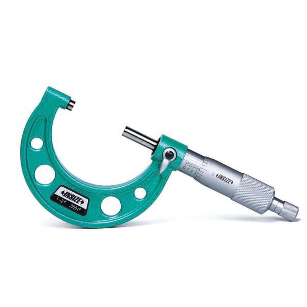 Insize USA LLC 3203-5A Mechanical Outside Micrometer: 5" Range, 0.0001" Graduation 